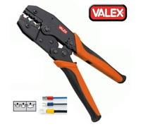 PINZA CRIMPATRICE AGGRAFFATRICE A CRICCHETTO PER CAPICORDA PREISOLATI "VALEX"