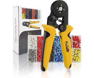 Pinza Crimpatrice Capicorda,Terminale Isolato 0.25-10 Mm² Con 1200 Pezzi Connett