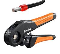 Pinza Crimpatrice Esagonale，Capicorda Da 0,08-16mm²Regolabili Puntalini Elettrici A Crimpare,Pinza Crimpatrice Puntalini Kit Elettricista Per Uso Industriale E Fai-Da-Te (CP56001)