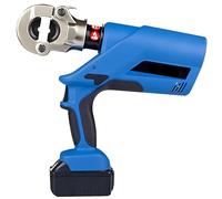 Pinza crimpatrice idraulica elettrica, pinza crimpatrice idraulica per cavi, con display digitale, per terminali di cavi in rame e alluminio da 16 a 300 mm²/400 mm²,EZ-300