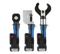Pinza crimpatrice idraulica elettrica portatile + punzonatrice elettrica + macchina tagliacavi elettrica con motore brushless Per elettricisti, meccanici