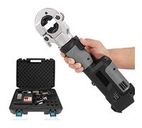 Pinza crimpatrice idraulica elettrica, ricaricabile, con display OLED, per capicorda in rame e alluminio da 16 a 300 mm², strumento di crimpatura per capicorda