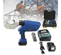 Pinza crimpatrice idraulica, tagliafili elettrico senza fili, crimpatrice ricaricabile a batteria per fili da 16-300 mm², design durevole ed efficiente