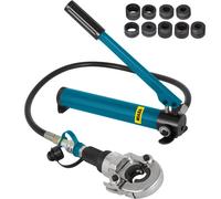 Pinza Crimpatrice Idraulica V12-28 mm a TH 16-32 mm, Tubi Compositi PEX PE-X Crimpare, Pinza per Pressa Idraulica 6T, con Impugnatura Gommata, per Pressare Rame o Acciaio a profilo a V / TH