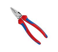PINZA CRIMPATRICE KNIPEX 97 72 180 - acciaio speciale, 180 mm, manici multicomponente