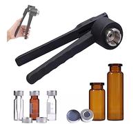 Pinza crimpatrice manuale in alluminio per fiale, 8-32 mm, in acciaio inox, palmare ad alta velocità, per 20-30 bottiglie/min, ideale per uso in laboratorio e in farmacia