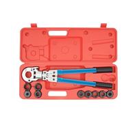 Pinza Crimpatrice Manuale, Kit Di Strumenti Di Crimpatura PEX, Pinza Crimpatrice Per Tubi, Per Anelli Di Crimpatura In Guarnizioni In Rame, Con Tagliatubi PEX, Tubi In Acciaio Inox
