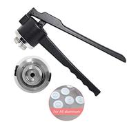 Pinza crimpatrice manuale per tappi di bottiglia - Macchina di crimpatura portatile per tappi in alluminio e plastica - 13 mm, ottimo dispositivo di tenuta per uso domestico e in laboratorio