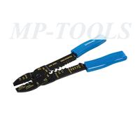 PINZA CRIMPATRICE PER CAPICORDA ISOLATI SPELLAFILI CAVO RETE PL52 SILVERLINE