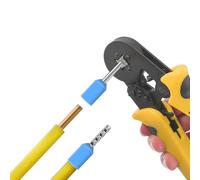 Pinza crimpatrice per terminale da 0.25-10mm² Art.140813