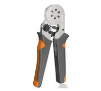 pinza crimpatrice, Pinza crimpatrice HSC8 6-4A/6-6 Crimpatrice for cavi Mini for ghiere Kit elettrico domestico Terminale tubolare con scatola