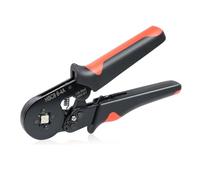 pinza crimpatrice, Pinza for crimpatura, manicotti for terminali, pinze for, mini elettriche HSC8 6-4/6-6, morsetto for riparazione di connessioni cavi