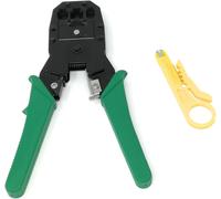 Pinza Crimpatrice Plug RJ11 RJ12 RJ45 4 6 8 Poli per Cavo Di Rete Ethernet Lan