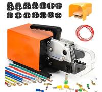 Pinza crimpatrice pneumatica per terminali ad aria compressa con 14 set di matrici, pressione dell'aria 0,5-0,7 MPa, per vari terminali