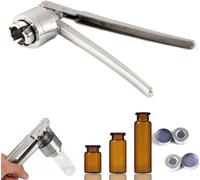 Pinza crimpatrice portatile, tappatrice manuale in acciaio inossidabile per una tenuta sicura, attrezzatura essenziale per laboratorio e farmacia