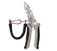 Pinza crimpatrice professionale, tagliacavi, spelafili automatico regolabile, multifunzionale, pinza crimpatrice, utensile manuale for terminali(3.0 with hook rope)