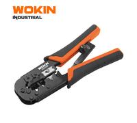 PINZA CRIMPATRICE PROFESSIONALE WOKIN TAGLIA E SPELLA CAVI