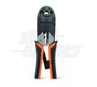 PINZA CRIMPATRICE RJ45 - RJ12 - RJ11 - RJ9 CONNETTORI PLUG 8 PIN - 6 PIN - 4 PIN