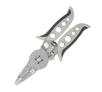 Pinza crimpatrice, tagliacavi, spelafili automatico regolabile, pinza spelafili multifunzionale, pinza crimpatrice, utensile manuale for terminali(Grey-pliers)