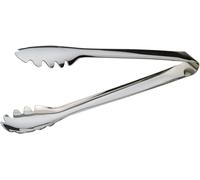 Pinza Cucina Multiuso in Acciaio Inox 30cm, Resistente al Calore, Molla