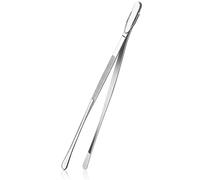 Pinza Cucina Pinzette da cucina 12 pollici, pinzette extra lunghe in acciaio inossidabile for cucinare cibo, frutti di mare e barbecue(1PCS Tweezer 02)