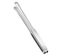 Pinza Cucina Spiedini for barbecue in acciaio inossidabile, spiedini allungati for cucinare carne di manzo, buffet, griglia, morsetto, utensili da cucina(Size S 1Pcs)