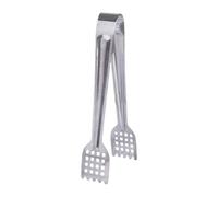 Pinza da barbecue in acciaio inox con comoda impugnatura per pane e pasticceria