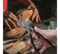 Pinza da calzolaio robusta per artigianato in pelle fai da te, strumento di