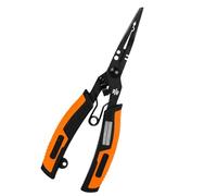 Pinza da con serratura di sicurezza - Pinze multiuso - Split Ring - Attrezzatura da resistente alla corrosione | Strumento di rimozione ganci, taglierina per treccia, crimpatrice per acqua