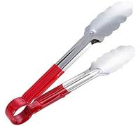 Pinza da cucina in silicone for friggere, cucinare e grigliare il pane, dimensioni: 29 x 4,2 cm, pinze facili e comode.