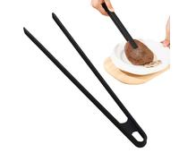 Pinza da cucina in silicone - Pinza sottopentola ergonomica da 29,5 cm | Ventilazione antiscottatura Igienico Durevole Flessibile - Cottura Dim Sum Torte Dolci