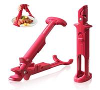 Pinza da Cucina, Pinze Anti-Caldo, Clip per Ciotola, Pinze Anti-Caldo Ciotola Gripper con Manico Antiscivolo, Sistema Di Bloccaggio Intelligente, per Afferrare e Sollevare Ciotole, Padelle