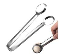 Pinza da Cucina - Pinze da Cucina in Acciaio Inox, Utensili da Cucina riutilizzabili con Aspetto Liscio per casa, panetteria, Negozio per la Colazione