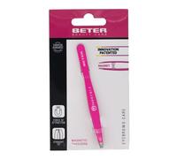 Pinza Depilar Magnética Punta Recta Fucsia