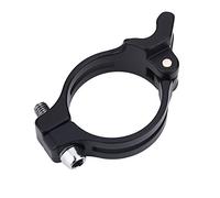 Pinza Deragliatore Anteriore per Bici da Strada, Adattatore Clip 31.8mm Nero