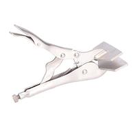 Pinza di Bloccaggio con Bocca Piatta, Pinza per Lamiera Regolabile per Piegatura del Metallo e Rottura e Aggraffatura del Metallo - Acciaio 55#(8 inches)