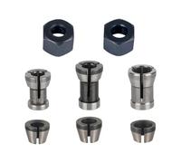 Pinza di facile installazione con compressione multipla per un bloccaggio sicuro sulle macchine per incidere riducendo le vibrazioni Rischio cambio rapido Mandrini dado