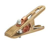 Pinza di Messa a Terra per Saldatrice, Materiale Ottone, Forma A, Corrente 300A - Elevata Conduttività, Resistente all'Ossidazione, Compatibile con Vari Tipi di Saldatrici (500A)