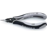 Pinza di precisione per elettronica KNIPEX, piatta tonda, ESD NEW