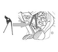 Laser Tools Freno Pedale Sospensione Pushrod Separatore Pinze - per VAG 6944