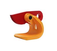 Pinza di sollevamento 1,5T, pinza for piastre orizzontali, supporto magnetico in lega di acciaio, ganascia regolabile da 0 a 50 mm for acciaio e lamiere