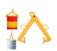 Pinza di sollevamento for fusti di petrolio da 0,6 tonnellate, gru con imbracatura a catena, pinza di sollevamento for fusti di petrolio in ferro, serbatoio olio, utilizzabile for carrello elevatore