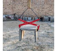 Pinza di Sollevamento Regolabile per lastre di pavimentazione - Strumento di Sollevamento a Forbice per Granito e Marmo per Un Facile Trasporto Verticale di lastre di Pie