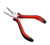 Pinza diagonale for fili, bocca rotonda, piegata, lunga, con becco ad ago, utensile for artigianato, perline, for piccoli gioielli, pinze e utensili(Flat Nose)