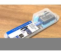 Pinza digitale Shinwa Sokutei fibra di carbonio lettere grandi 100 mm 19989