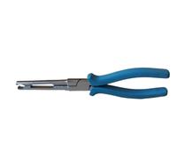 Pinza dritta becchi lunghi per cappucci candele d’accensione auto officina 240m