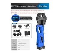 Pinza elettrica ricaricabile, chiave for tubi a pressione idraulica, batteria al litio, utensile for crimpatura idraulica for tubi in acciaio inossidabile, 50 kN per Terminali in Rame(With 15-50 mold)