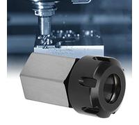 Pinza Er 32 Acciaio Al Carbonio Pinza Er 40 Blocco Pinza Esagonale Argento Acciaio Al Carbonio Portautensili per Tornio CNC Ad Alta Resistenza Er25 32 40 Pinza Esagonale Argento