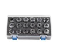 Pinza ER AAA ER11 ER16 ER20 Set di pinze ER25 ER32 Alta precisione 0,003 mm Portautensili di bloccaggio Tornio Parti di macchine(AA (0.008mm),ER32-(18Pcs))