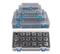 Pinza ER Set di mandrini a molla ad alta precisione ER11/16/20/25/32/40 for macchina for incidere CNC e supporto for fresa(ER25(15PCS) A)